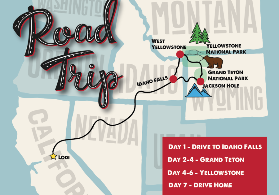 28+ Amazing Road Trip From Northern California To Yellowstone Sightseeing